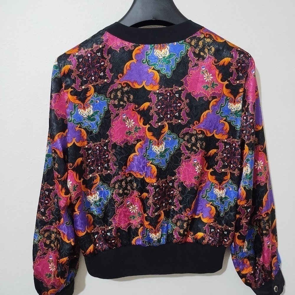 Vintage Notations Blouse Sz 10 - Picture 2 of 3